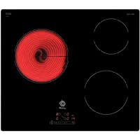 Los mejores  - Balay 3EB714ER - Placa vitrocerámica- 60 cm- 186-5 Wh-kg - Negro- Control Táctil de fácil uso con 17 niveles de cocción…